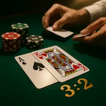 Vulkan Vegas - Live Blackjack - Doble Ned