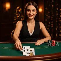 Vulkan Vegas - Live Blackjack with Real Dealers