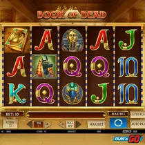 Vulkan Vegas - Book of Dead Slot Game